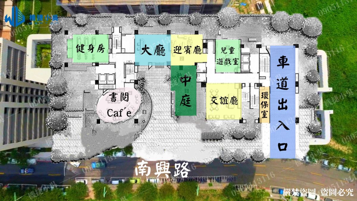 登陽一溪雲公設一樓平面圖